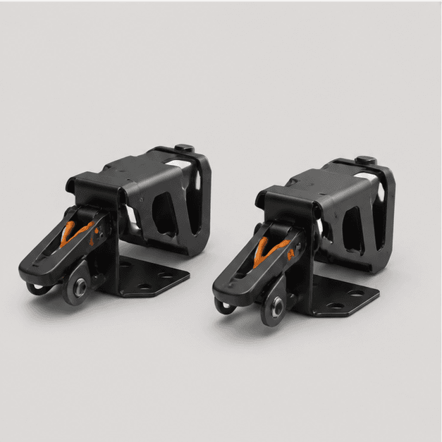 Quick-release awning brackets