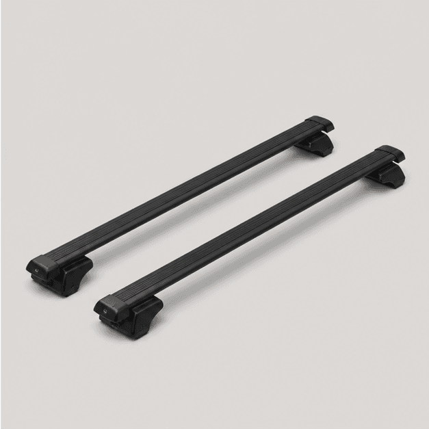 Low-profile crossbar pair