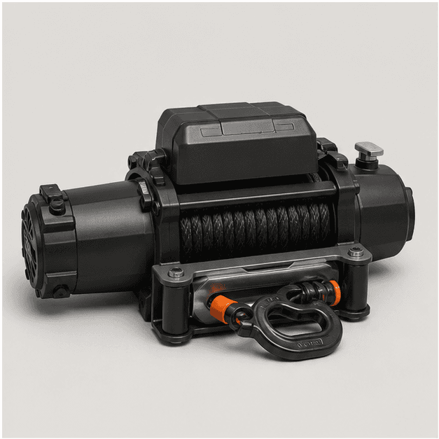 Trail recovery winch